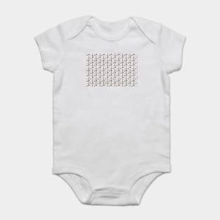 Detective Pattern Transparent Baby Bodysuit